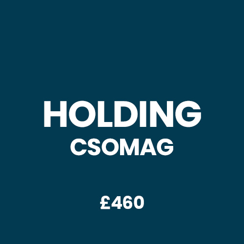 HOLDING CSOMAG (£460)